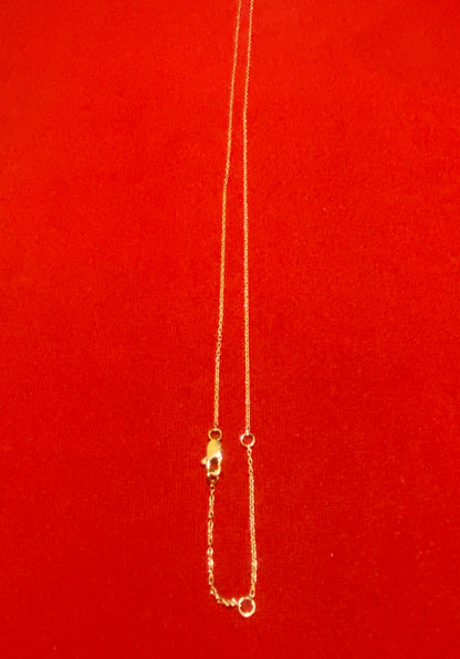 DIAMOND FETISH SOHO COLLECTION FINE GOLD CHAIN